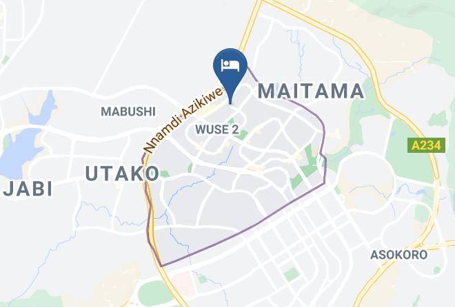 Abuja - Bon Hotel Elvis Maps