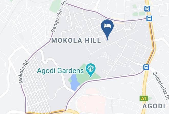 Ibadan - Bon Hotel Nest Bodija Ibadan Maps