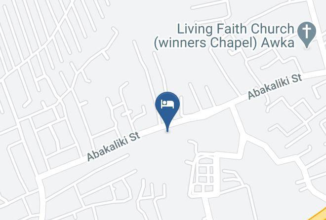 Awka - Bon Hotel Smith City Awka Maps