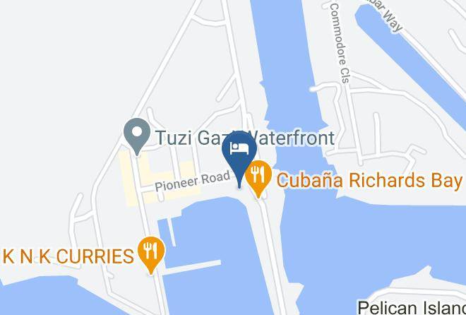 King Cetshwayo - Bon Hotel Waterfront Richards Bay Maps