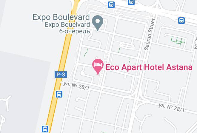 Nur Sultan - Bon Mary Hotel Floor 40 41 Maps