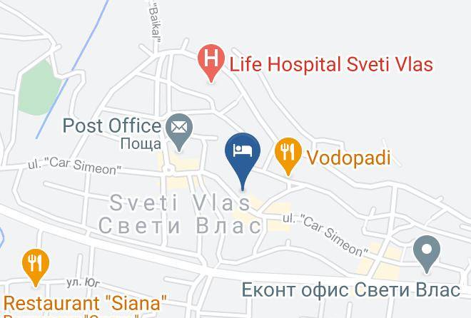 Nesebar - Bona Dea Club Hotel&cafe Maps
