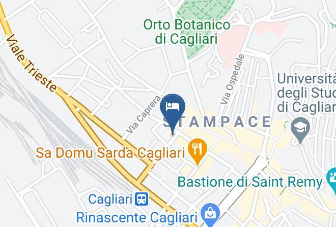 Cagliari - Bonadie Affittacamere Maps