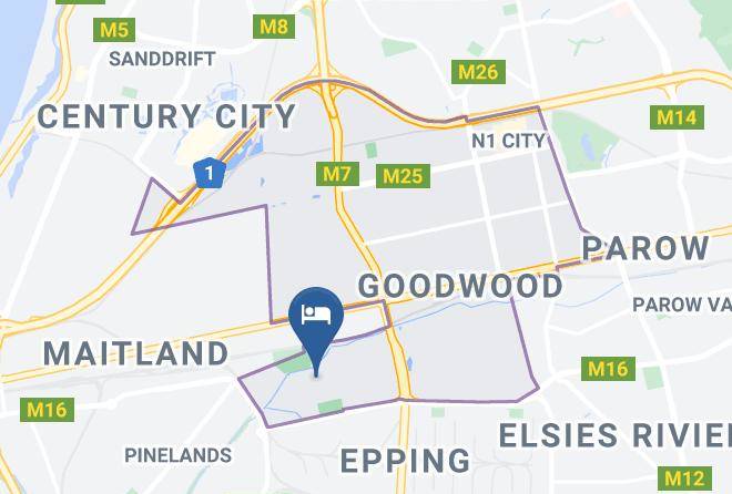 City Of Cape Town - Bonani Bed And Breakfast Maps