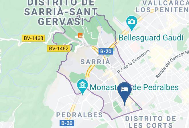 Hotel Bonanova Park Map