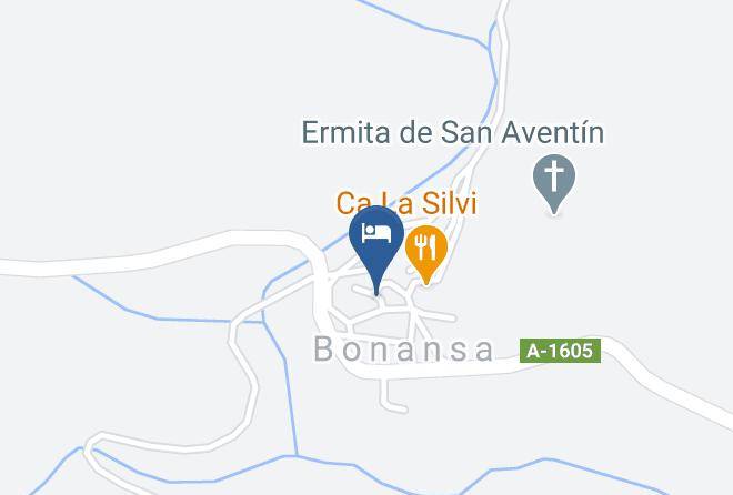 Huesca - Bonansa Country Hotel Maps