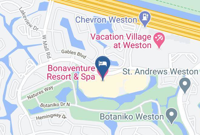Broward - Bonaventure Resort & Spa Maps