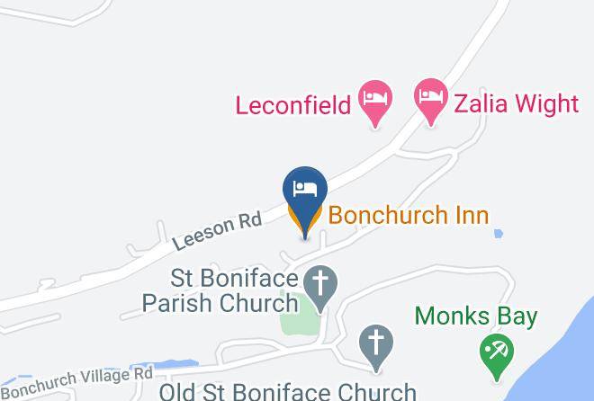 Bonchurch Inn Map