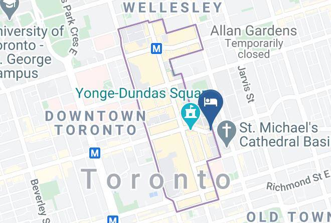 Toronto - Bond Place Hotel Toronto Maps