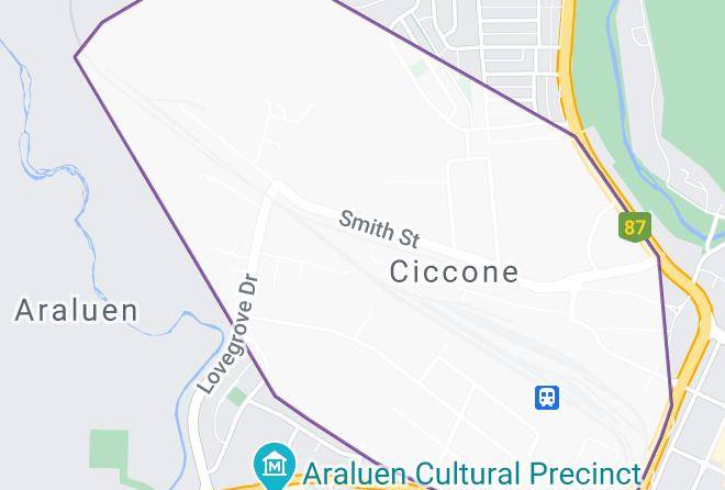 Alice Springs - Bond Spring Outback Retreat Maps