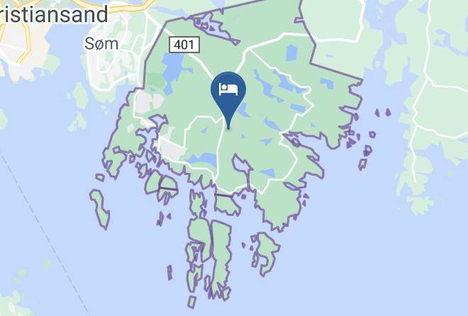 Kristiansand - Bondegardsparken Farm Holiday Maps