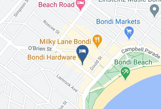 Waverley - Bondi Beach Backpackers Maps