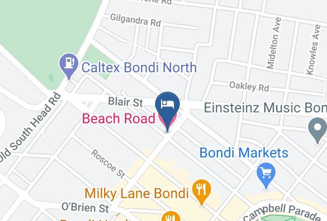 Waverley - Beach Road Hotel Maps