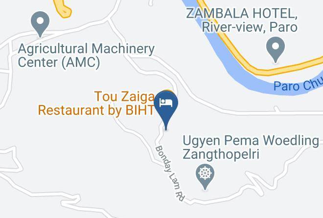 Paro - Bongde Goma Resort Maps