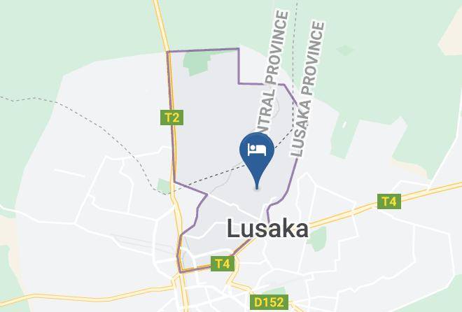 Lusaka - Bongwe's Big Bush Bar & Lodge Maps