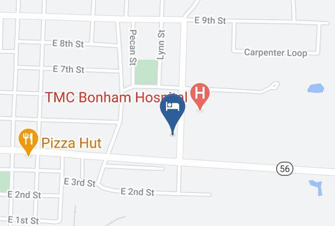 Fannin - Bonham Inn Maps