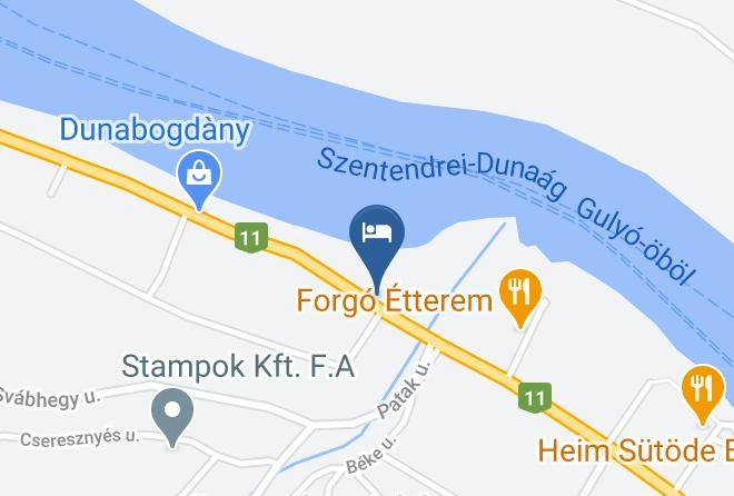 Dunabogdany - Bonifert Panzio Programszervezes Kirandulas Wifi Maps