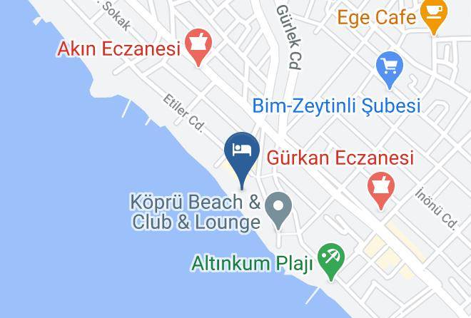 Edremit - Bonita Hotel Akcay Maps