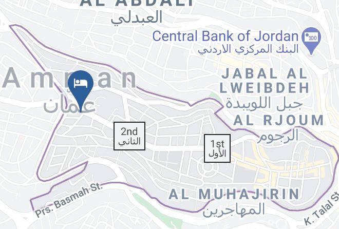 Amman - Bonita Inn Maps