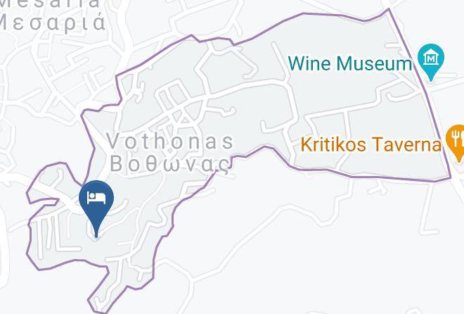 Thira - Bonita Vista Santorini Maps