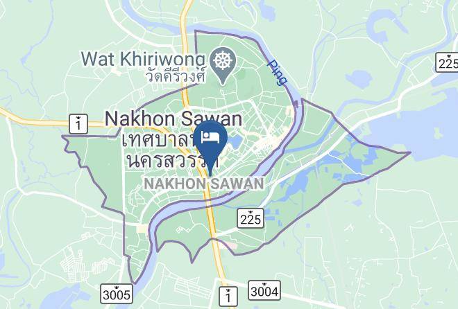 Amphoe Mueang Nakhon Sawan - Bonito Chinos Hotel Maps