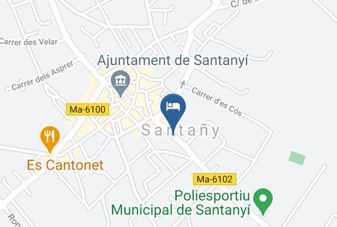 Bonito Mediterraneo Map