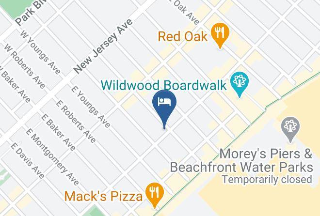Cape May - Binns Motor Inn Maps