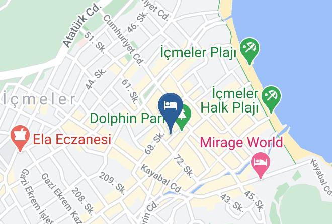 Marmaris - Bonjour Hotel Maps