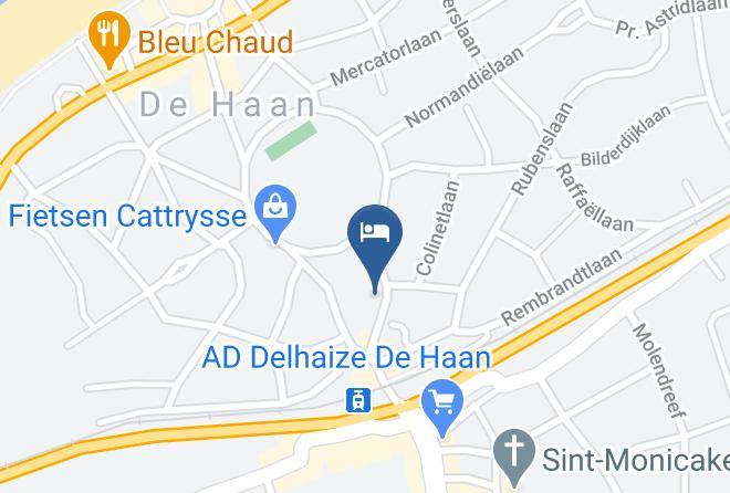West Flanders - Hotel Bonne Auberge 'adults Only' Maps