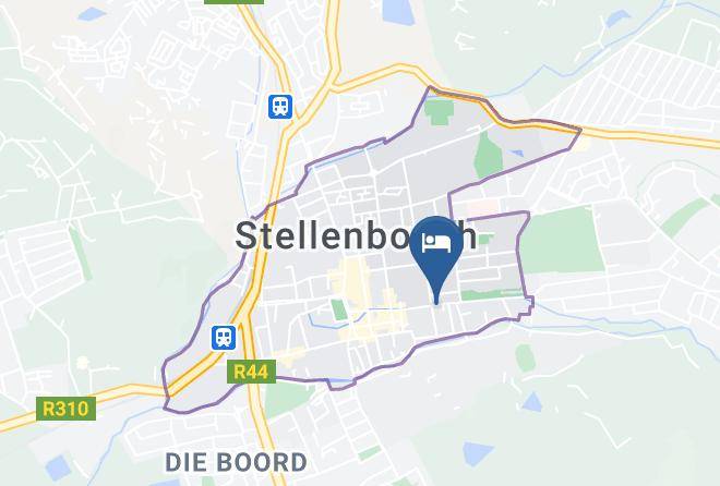 Cape Winelands - Bonne Esperance Guest Lodge Maps