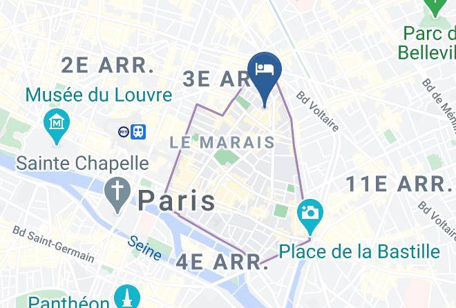 Paris - Bonne Nuit Paris Maps