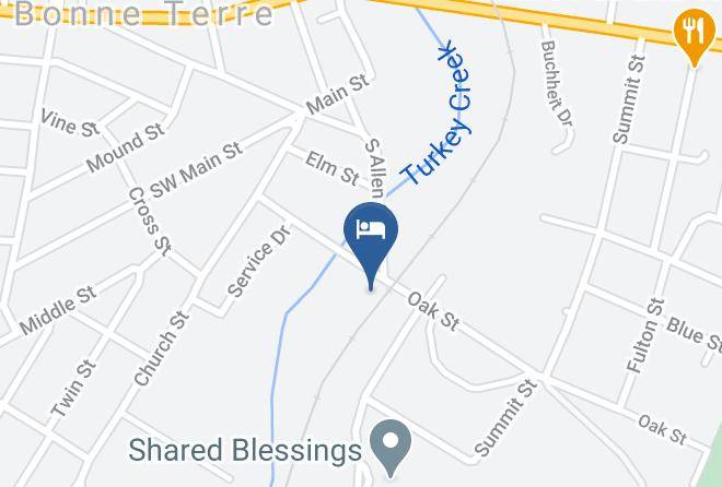 Bonne Terre Depot Map