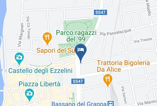 Bonotto Hotel Belvedere Map - Veneto - Vicenza