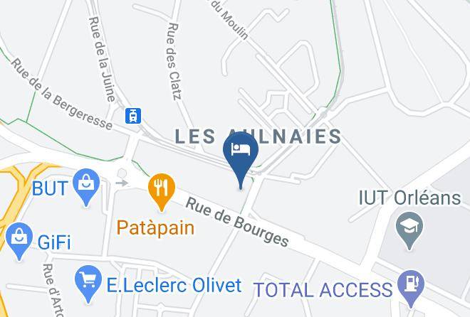 Loiret - Bonsai Hotel Maps