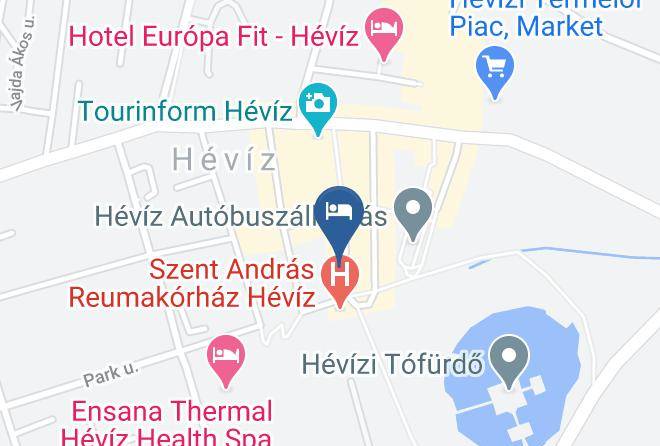 Heviz - Bonvital Wellness & Gastro Hotel Heviz Maps