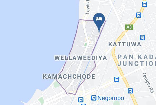 Colombo - Bony's Holiday Inn Maps