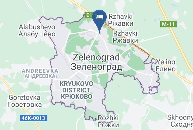 Moscow - Xenia City Hotel Zelenograd Maps