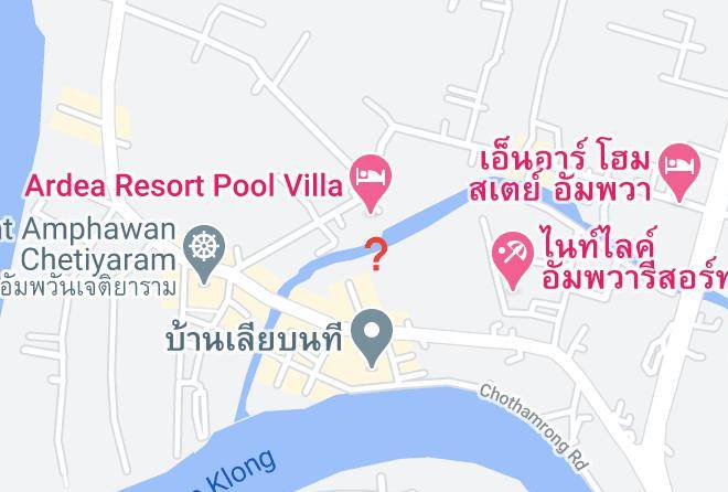 Amphoe Amphawa - Boobpha Resort Maps