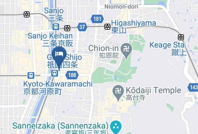 Book And Bed Tokyo Kyoto Map