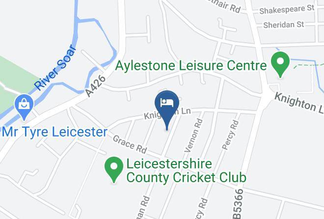 Leicester City - Book Direct With Us Maps