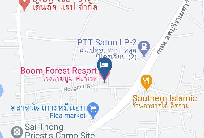 Amphoe Hat Yai - Boom Forest Resort Maps