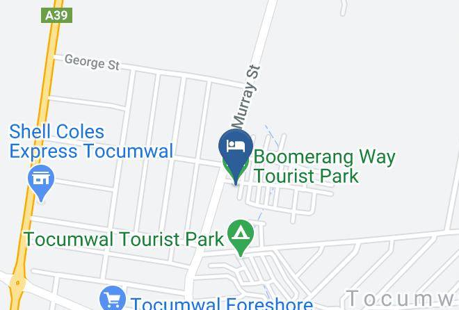 Berrigan - Boomerang Way Tourist Park Maps