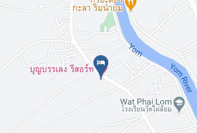 Amphoe Sawankhalok - Boon Bunleng Resort Maps