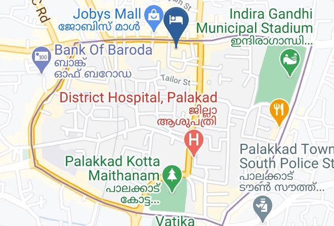Palakkad - Boon Inn Palakkad Maps