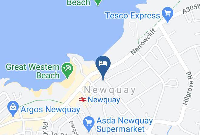 Cornwall - Boonkeys Surf Lodge Maps