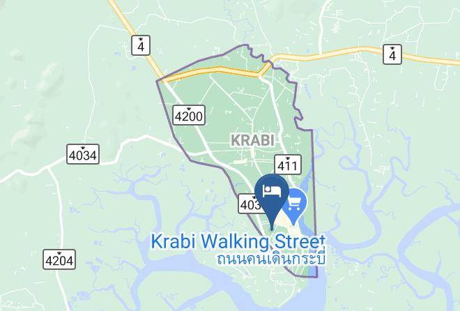 Mueang Krabi District - Boonsiam Hotel Maps