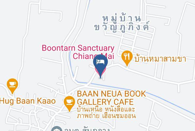 Amphoe San Pa Tong - Boontarn Sanctuary Chiang Mai Maps