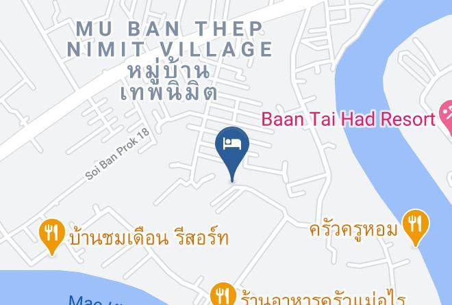 Amphoe Mueang Samut Songkhram - Boonyakan Resort Maps