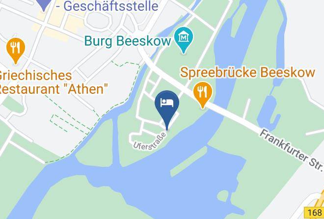 Oder Spree - Boootshaus Beeskow Am Spreeufer Maps