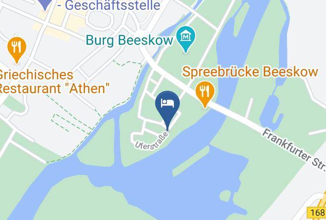 Boootshaus Beeskow Map